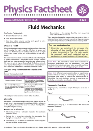 323 Fluid Mechanics