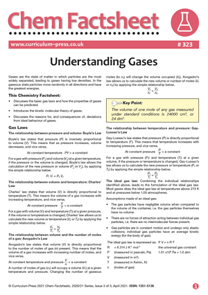 323 Understanding Gases