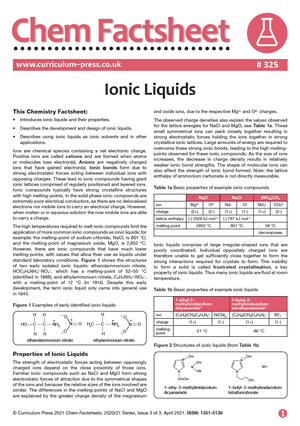 325 Ionic Liquids