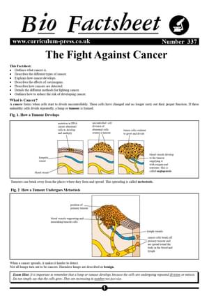 337 The Fight Against Cancer