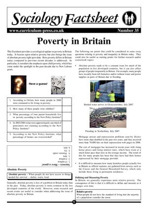 35 Poverty Britain