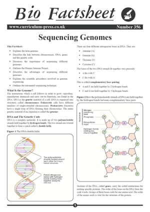 356 Sequencing Genomes