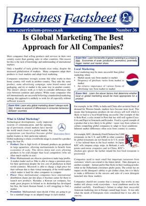 36 Global Marketing