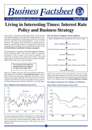 37 Interest Rate Policy