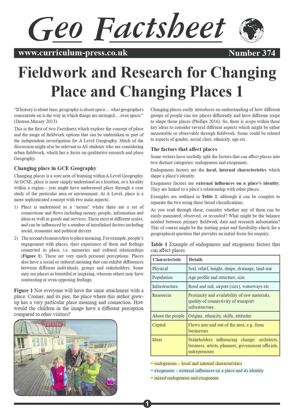 374 Fieldwork And Research 1