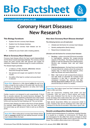 377 Coronary Heart Diseases New Research v2
