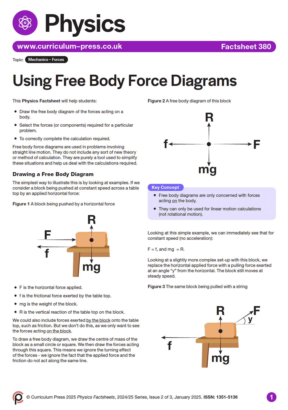 Torque Body Types of Forces and Free Body Diagrams Basic Concepts in Physics ...