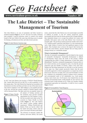 387 Lake District Sustainable Management Of Tourism