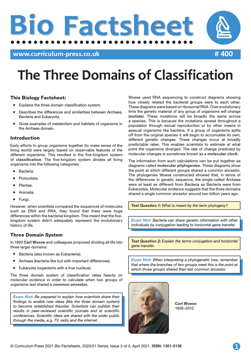 Domain Science Classification Classification Notes | PPT