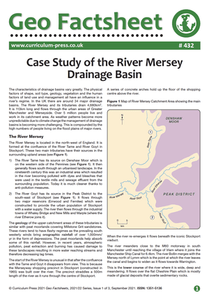 432 Case Study of the River Mersey Drainage Basin