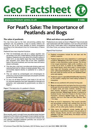 446 The Importance of Peatlands and Bogs