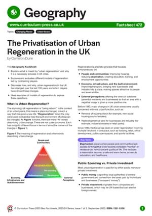 472 The Privatisation of Urban Regeneration in the UK