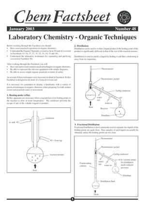 48 Lab Chemistry   Organic
