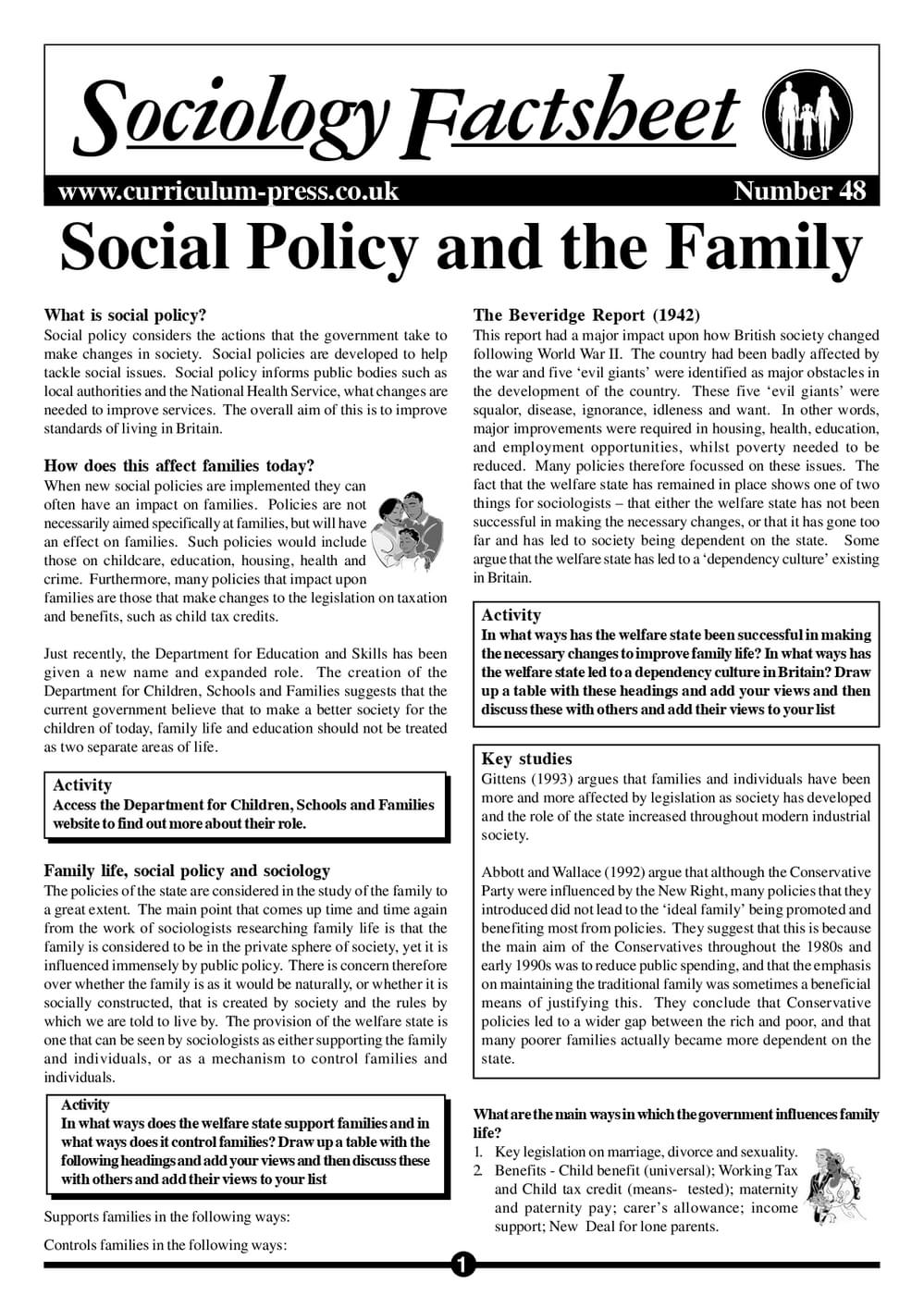 48 Soc Policy Family