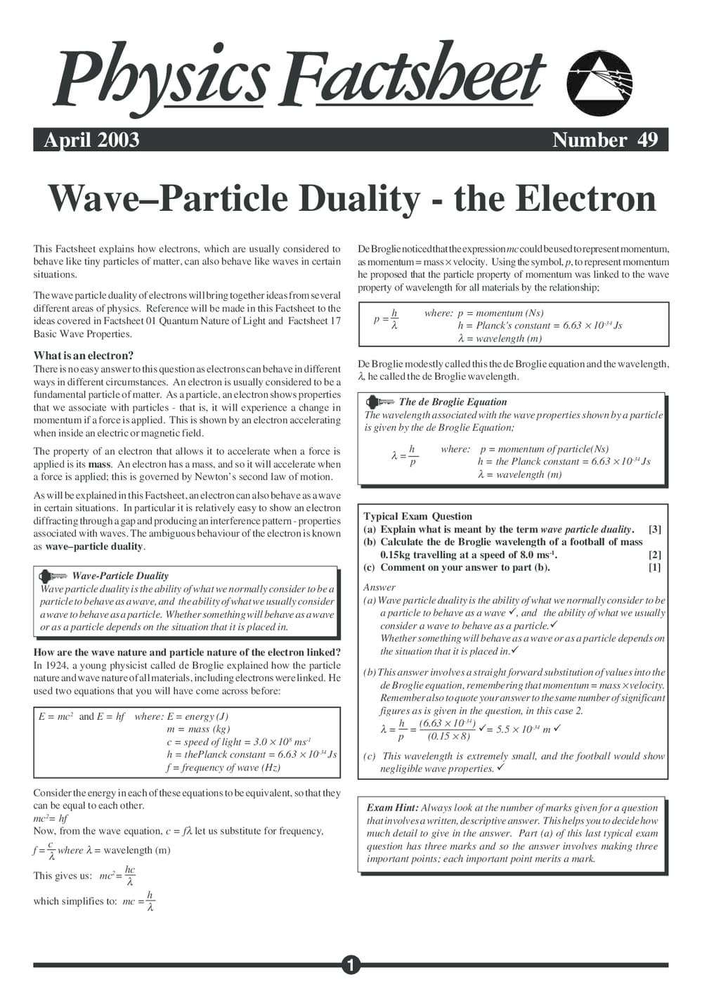 49 Wave Particle