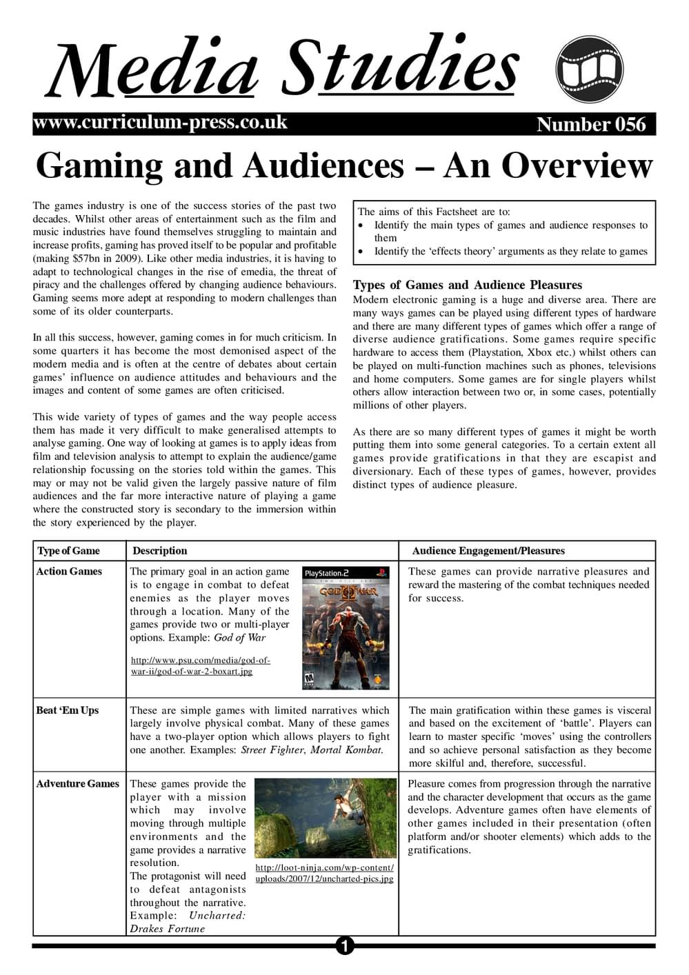 56 Gaming And Audiences