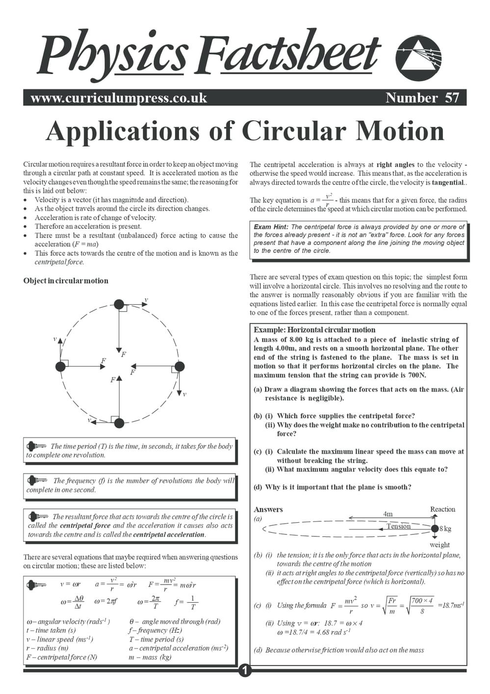 57 Appl Circular Motion