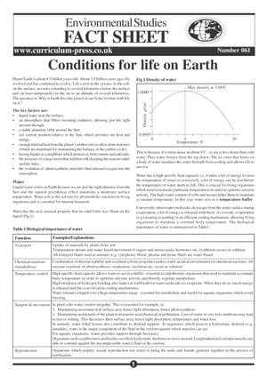 61 Life On Earth