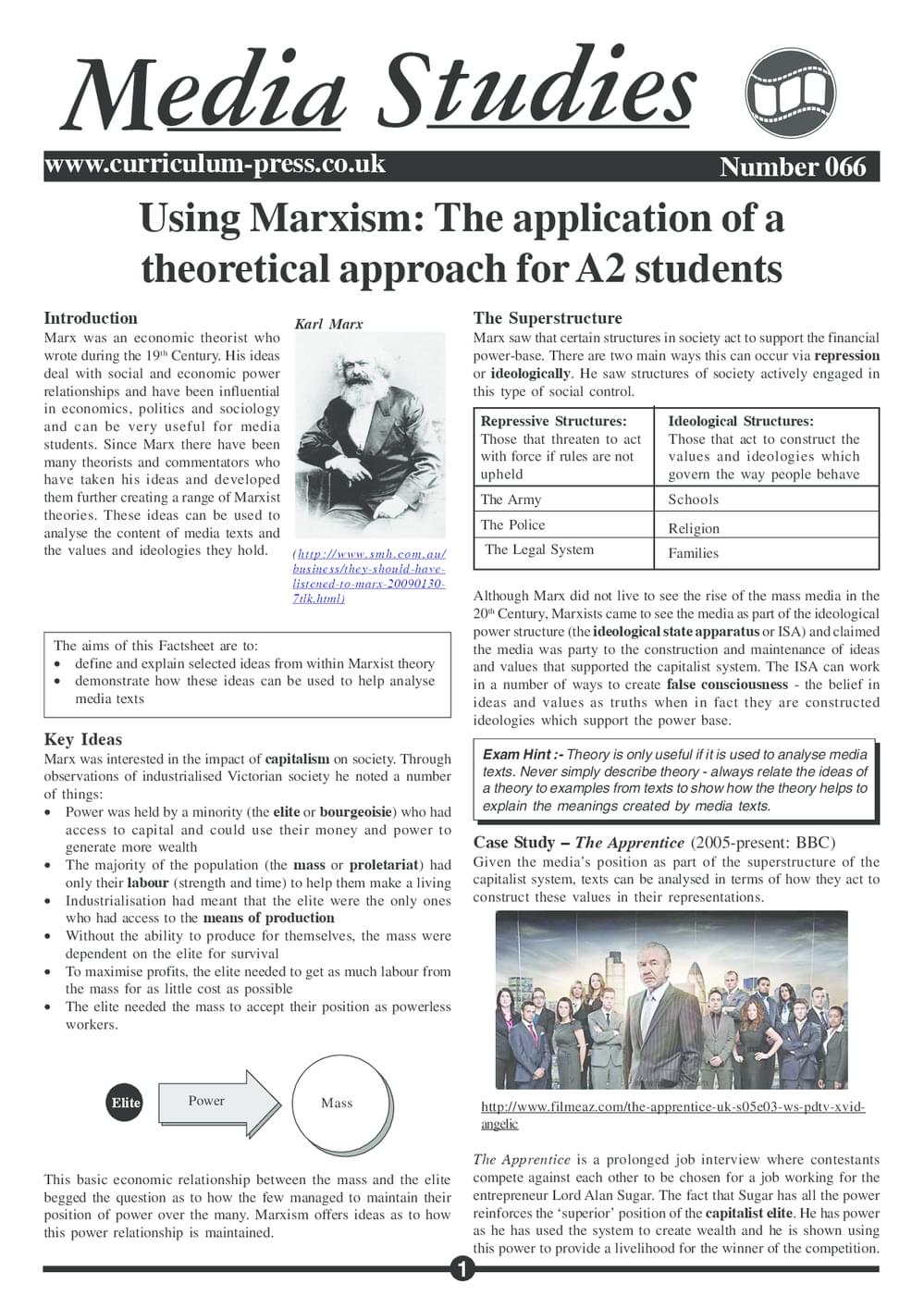 66 Applying Marxism