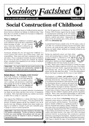 68 Social Cons Childhood