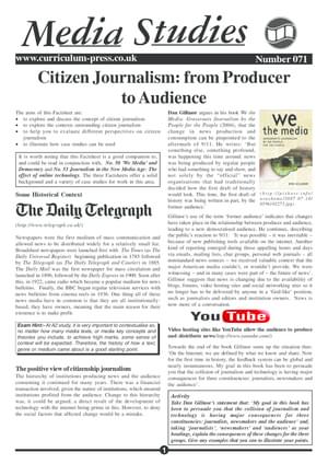 71 Citizen Journalism