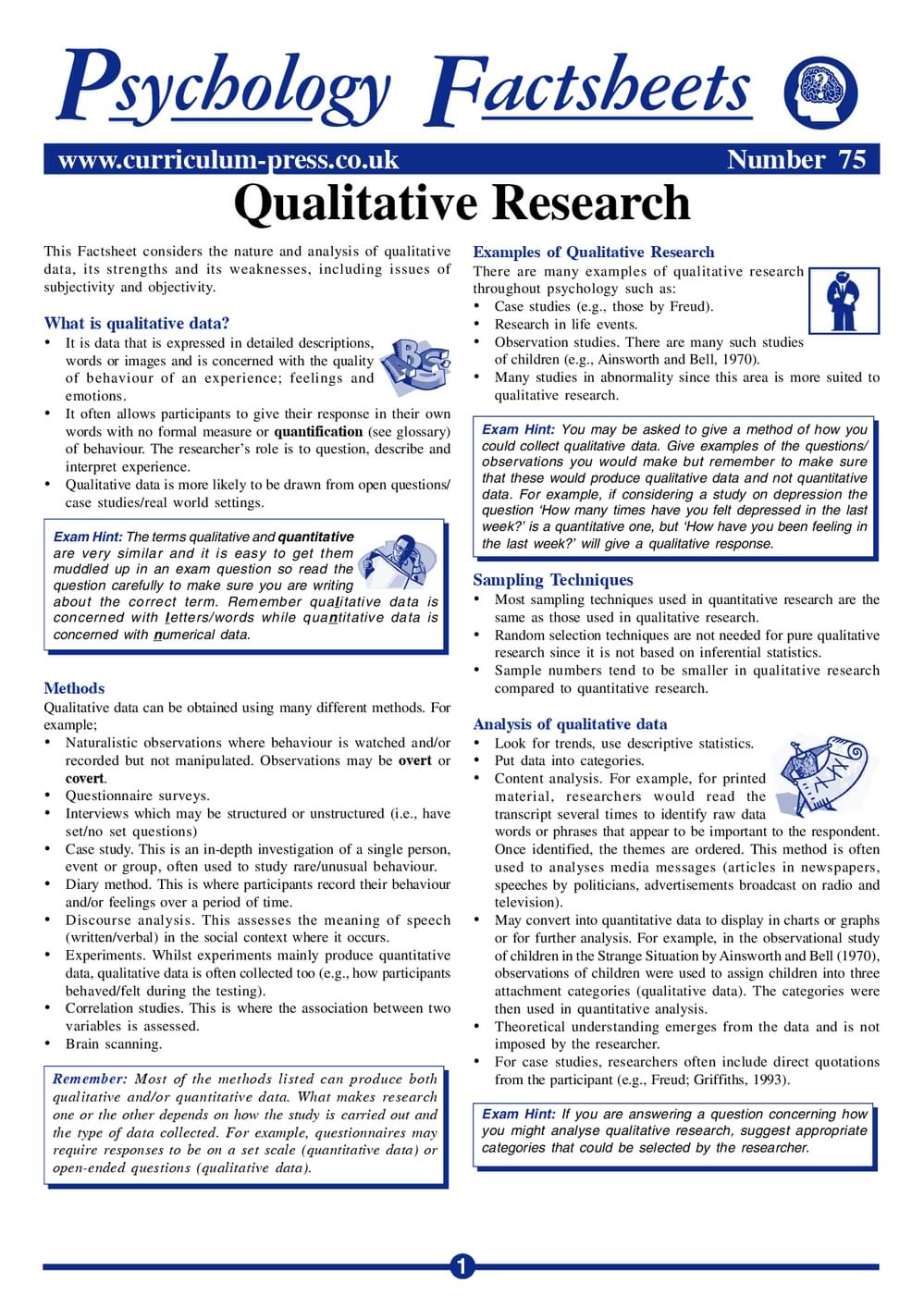 75 Qualitative Research