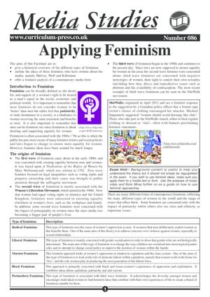 86 Applying Feminism