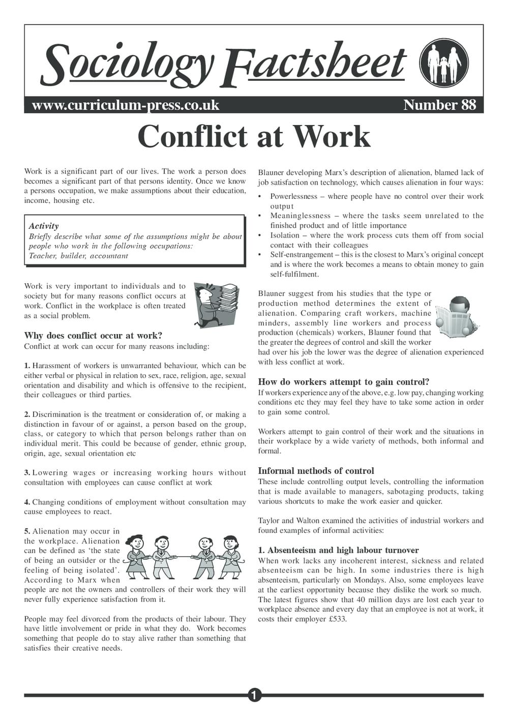 88 Conflict At Work