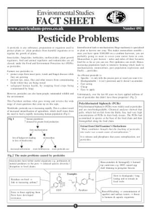 91 Pesticide Problems