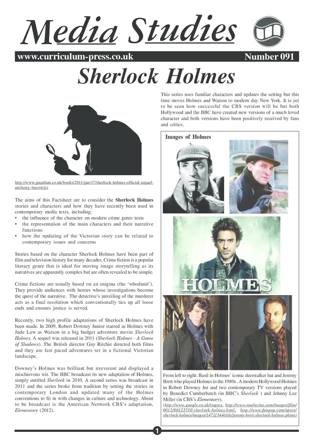 91 Sherlock Holmes