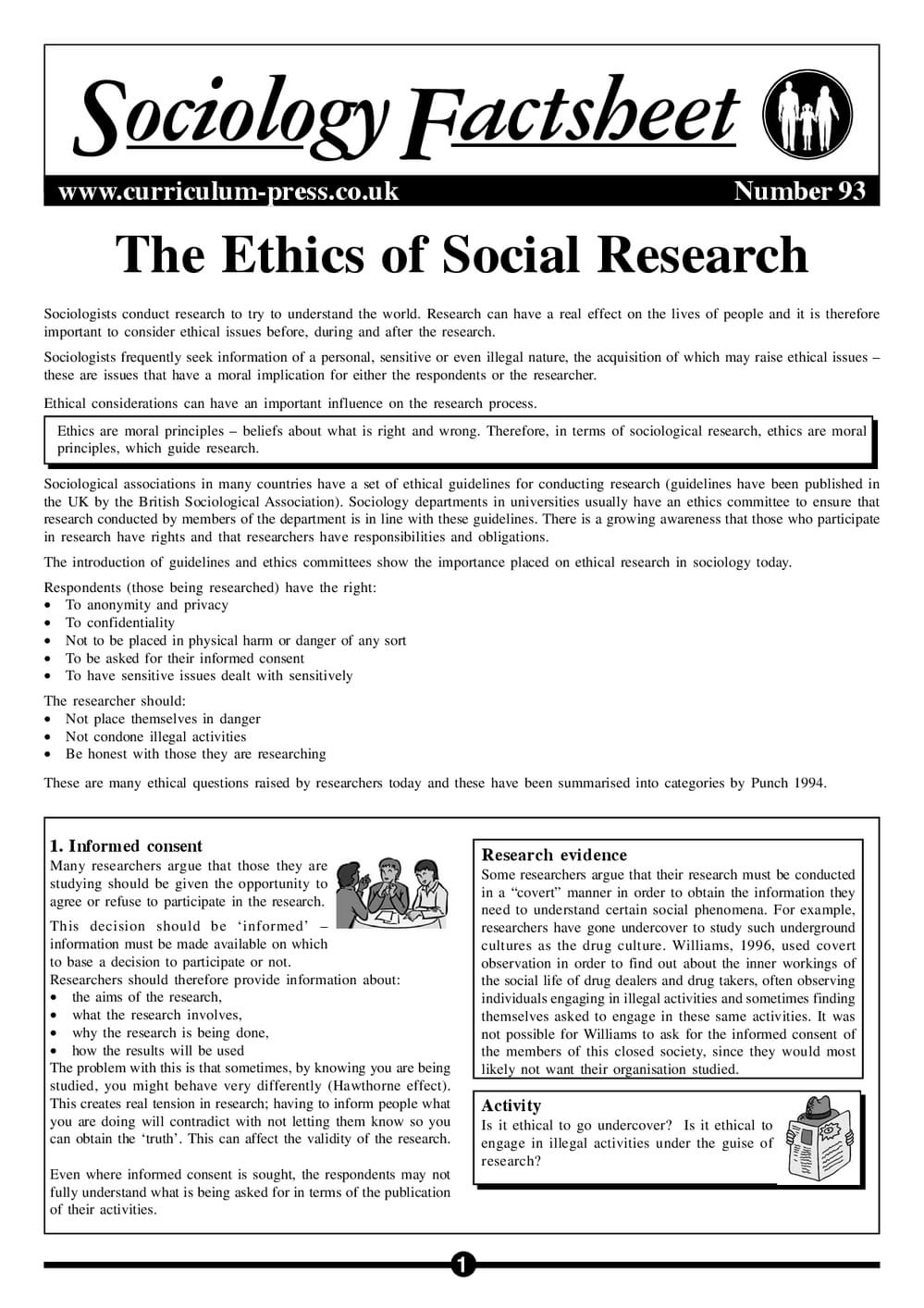 93 Ethics Soc Research