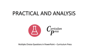 Practical and Analysis MCQ PP