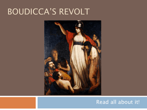 3  Boudicca's Revolt