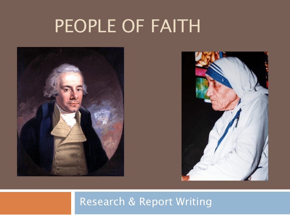 People of Faith KS2 PowerPoint Curriculum Press