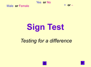 Psych Sign Test