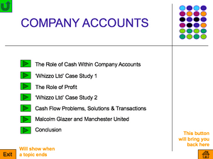 As  Company Accounts