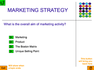 As  Marketing Strategy