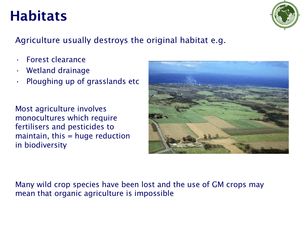 Environmental Impacts Of Agriculture