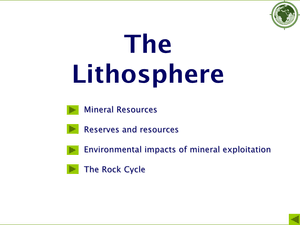The Lithosphere