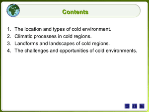 Cold Environments Landscapes And Change
